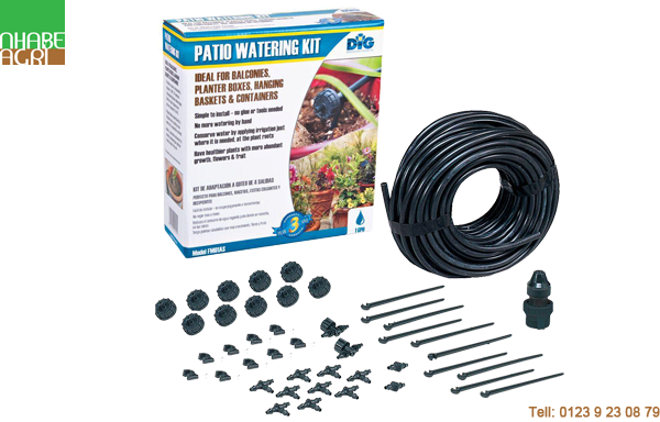 Bộ tưới sân thượng, ban công, vườn treo tự ráp DIG