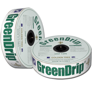 Dây tưới nhỏ giọt cho cánh đồng hoa màu trồng theo luống