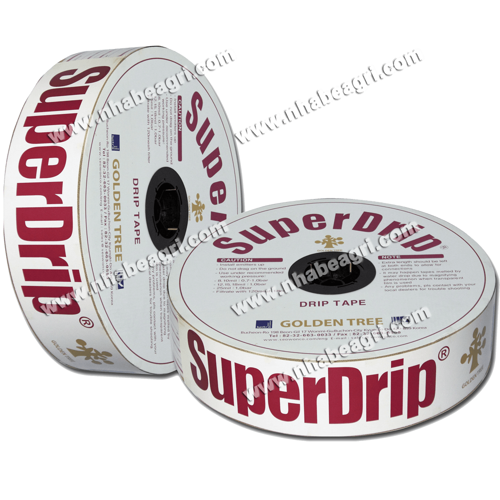 Day-tuoi-nho-giot-16mm-Super-drip Dây tưới nhỏ giọt 16mm Super Drip dày 0.63mm