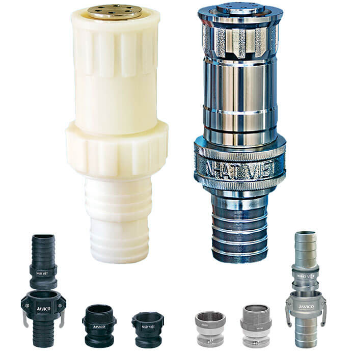 DAU-TUOI-40MM-JAVICO-HOP-KIM Đầu tưới phun mưa cầm tay dùng trong nông nghiệp JVC 40mm-50mm